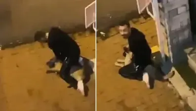 Sarıyer'de dehşete düşüren olay! Köpeği boğmaya çalıştı