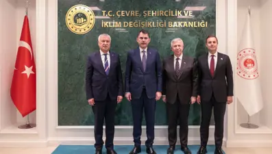 Bakan Kurum başkanları kabul etti