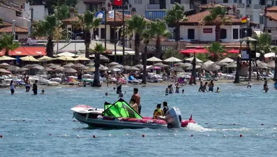 Tatil yerlerinde bayram yoğunluğu