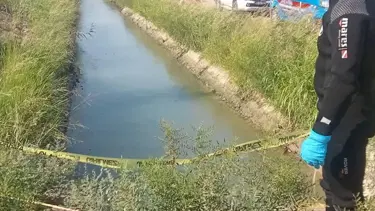 Hatay'da sulama kanalında ceset