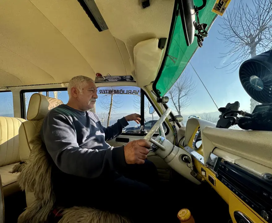 Kocaeli'nin "Pala Dayı"sı: 1976 model minibüsüyle çocukluk hayalini yaşatıyor 10