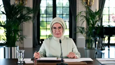 Emine Erdoğan, BM Sıfır Atık Toplantısı'na başkanlık yaptı