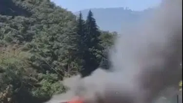 Sosyal tesislerde yangın: Restoran ile kafe kül oldu