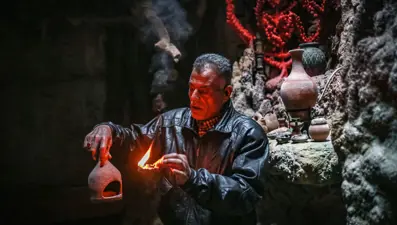 Lübnan'daki Jeita Grotto Mağarası'nın benzeri İdlib'de inşa ediliyor