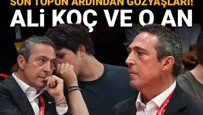 Fenerbahçe Beko'nun son topunun ardından gözyaşları: Ali Koç ve o an!