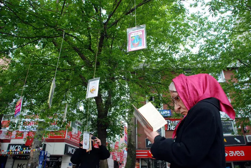 Ağaçlar kitap açtı 5