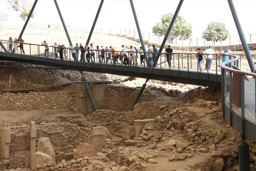 Göbeklitepe'de 2021 yılında ziyaretçi rekoru hedefi 19
