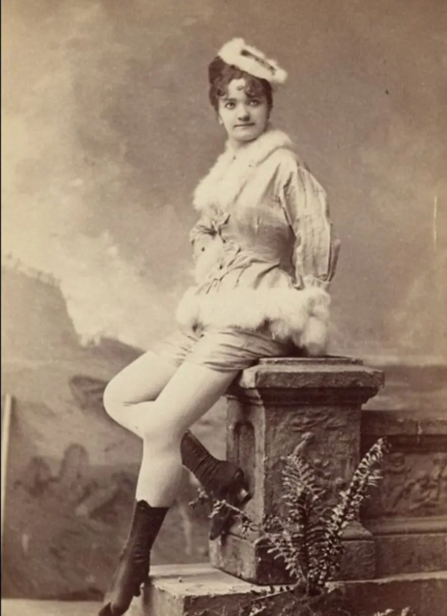 Burlesk dansının 1890'lardaki temsilcileri 35