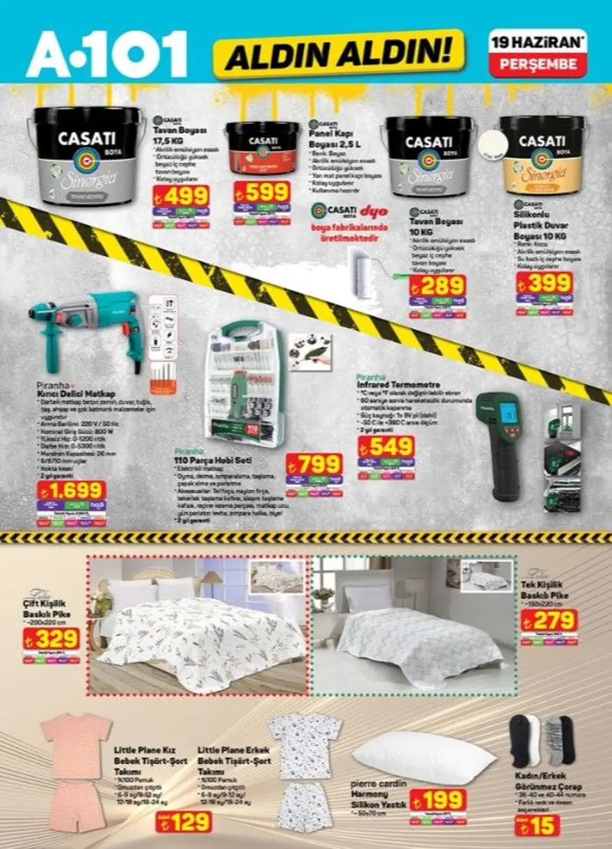 A101 aktüel katalog 19 Haziran 2025: Çamaşır makinesi, buzdolabı, halı yıkama makinesi, katlanabilir elektrikli bisiklet satışa çıkıyor 11