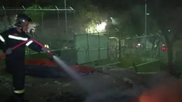 Midilli'de göçmen kampında patlama: 2 ölü, 2 yaralı