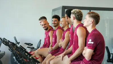 Galatasaray salonda çalıştı