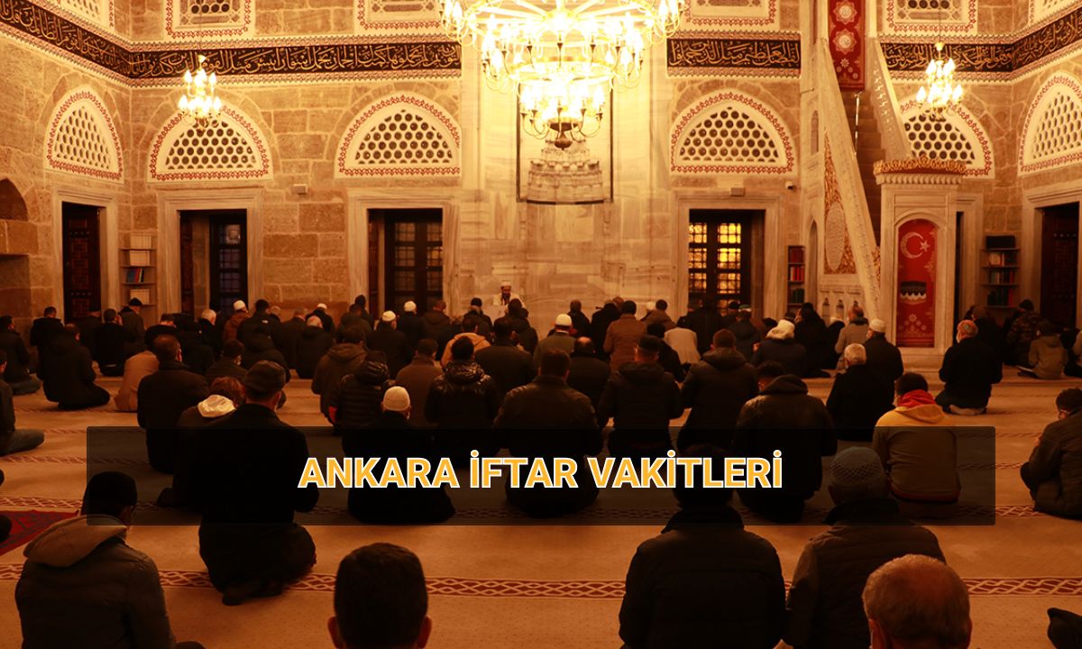Ankara için iftar vakti 15 Mart (Ankara imsakiye 2025): Ankara akşam ezanı saatleri (imsak, iftar ve teravih namazı vakti)