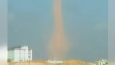 Hatay'da korkutan hortum