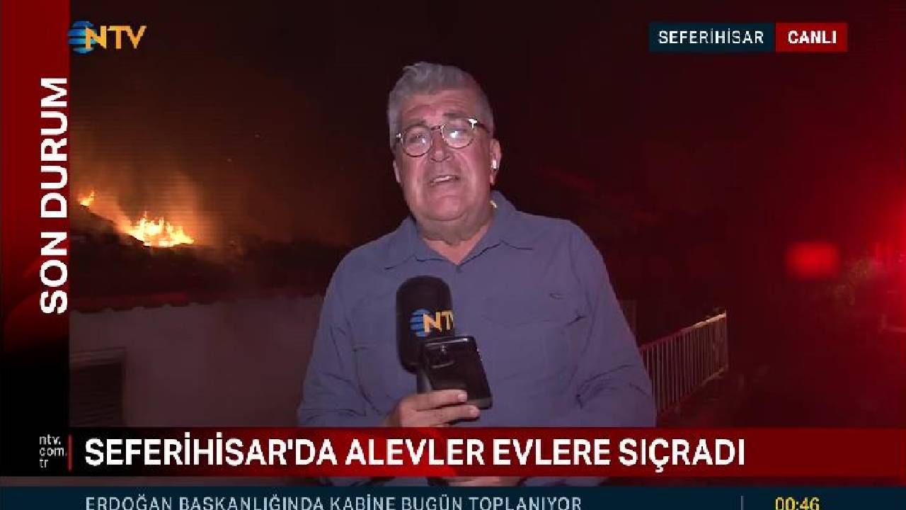 NTV yangın bölgesinde: Seferihisar'da son durum