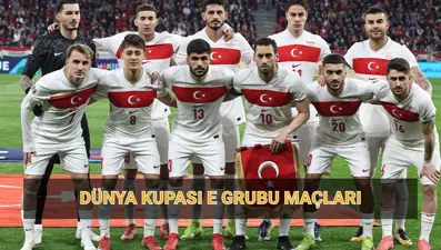 FIFA Dünya Kupası Elemeleri maç takvimi: Dünya Kupası maçları ne zaman? Milli Takım maç fikstürü