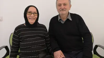 Böbrek yetmezliği hastası eşi için 40 günde 20 kilo verdi