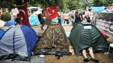 Gezi Parkı'ndan 'tek çadır' iddiasına yalanlama