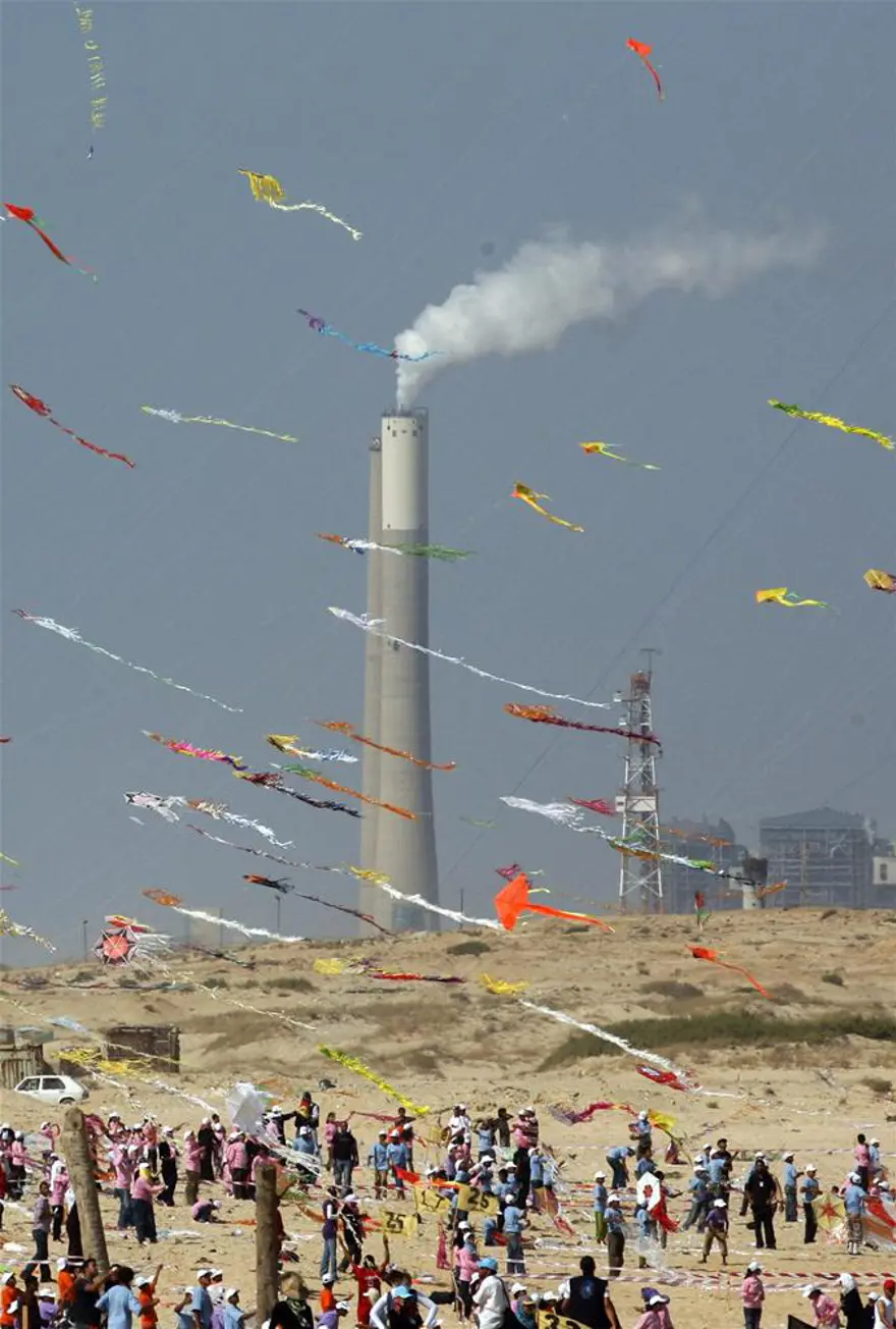 Gazze'de uçurtma şenliği 7