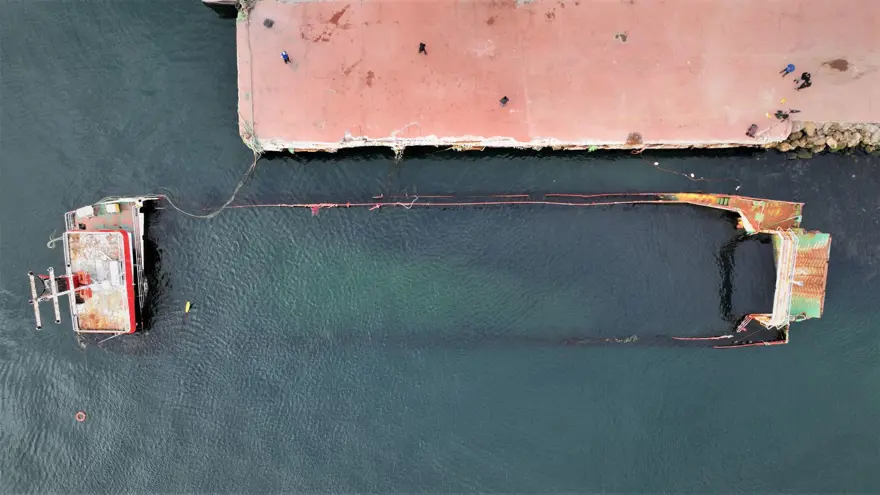 'Hayalet gemi' su altından görüntülendi 3