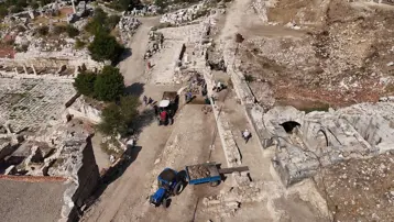 Sagalassos odeonu gün yüzüne çıkarılıyor
