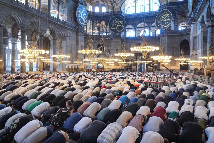 Ayasofya’daHaniye için gıyabi cenaze namazı 4 Ayasofya’daHaniye için gıyabi cenaze namazı 4