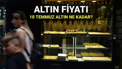 Canlı altın alış ve satış fiyatı: 10 Temmuz gram altın, çeyrek altın, yarım ve tam altın ne kadar?
