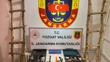 Yozgat'ta izinsiz kazıya 4 gözaltı