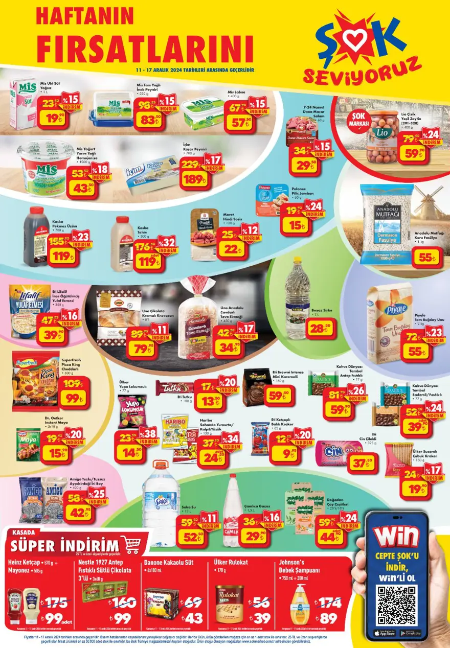 ŞOK aktüel indirimleri 11-17 Aralık 2024: ŞOK markette bu haftaya özel yeni indirimli ürünler 