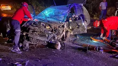 Gönen-Manyas kara yolunda feci kaza: 1 ölü, 1 yaralı