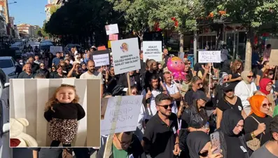 Kreş havuzunda boğulma tehlikesi geçirip hastanede ölen Berra için "adalet yürüyüşü"