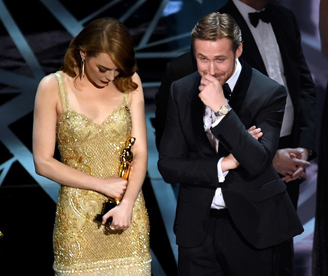 2017 Oscar Ödül Töreni’ne damga vuran anlar