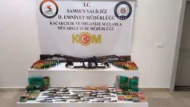 İkametinde silah bulunduran şüpheli yakalandı