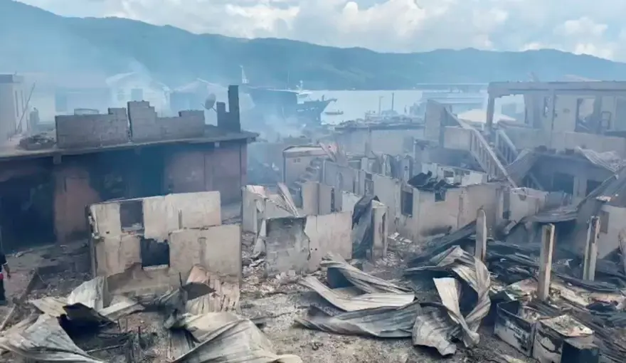 Honduras'ta yangın: En az 90 ev küle döndü 3