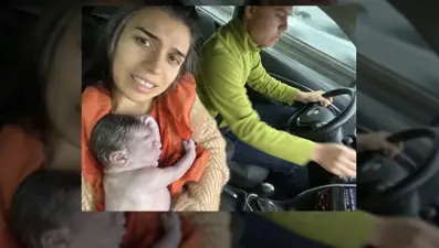 Avrasya Tüneli'nde doğum yaptı