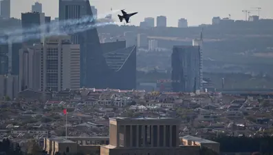 25 dakikalık büyük heyecan! SOLOTÜRK'ten Ankara'da prova uçuşu