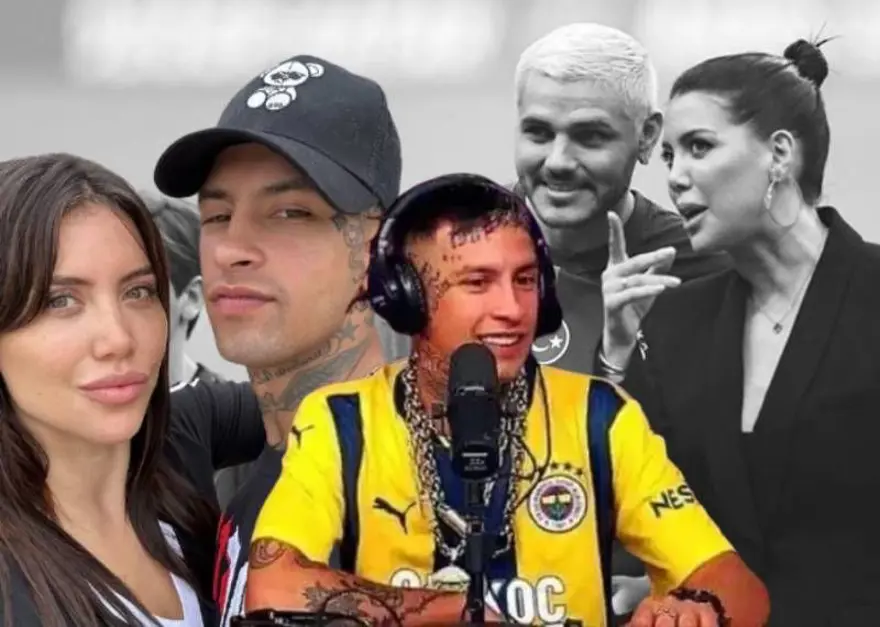 Wanda Nara'nın sevgilisi L-Gante Fenerbahçe forması giydi: Türkiye'de konser vereceğim! 