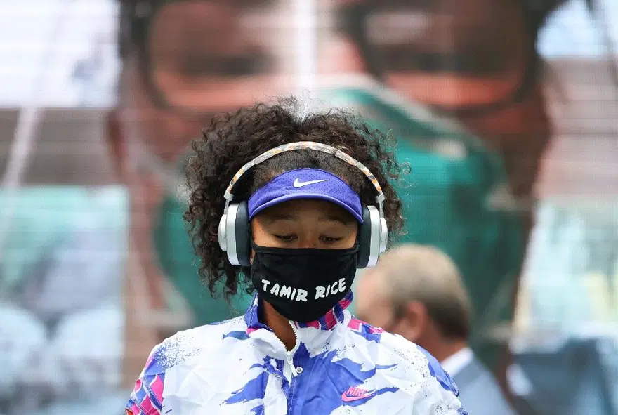 Maskeyle mesaj veren Naomi Osaka: Önemli olan sizin hangi mesajı aldığınız 2 Maskeyle mesaj veren Naomi Osaka: Önemli olan sizin hangi mesajı aldığınız 2