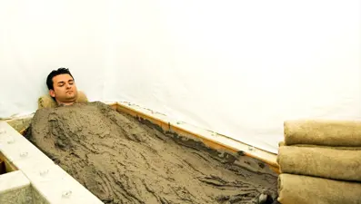 2 bin yıllık Hüdai Kaplıcaları bol mineralli suyuyla turistlerin ilgi odağı oldu