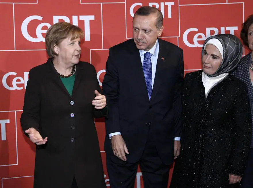 Erdoğan - Merkel buluşması 2 Erdoğan - Merkel buluşması 2
