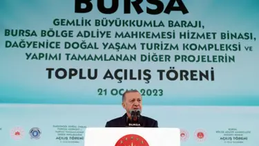 Cumhurbaşkanı Erdoğan: Barajlarınız olmazsa kuraklıkla mücadele edemezsiniz