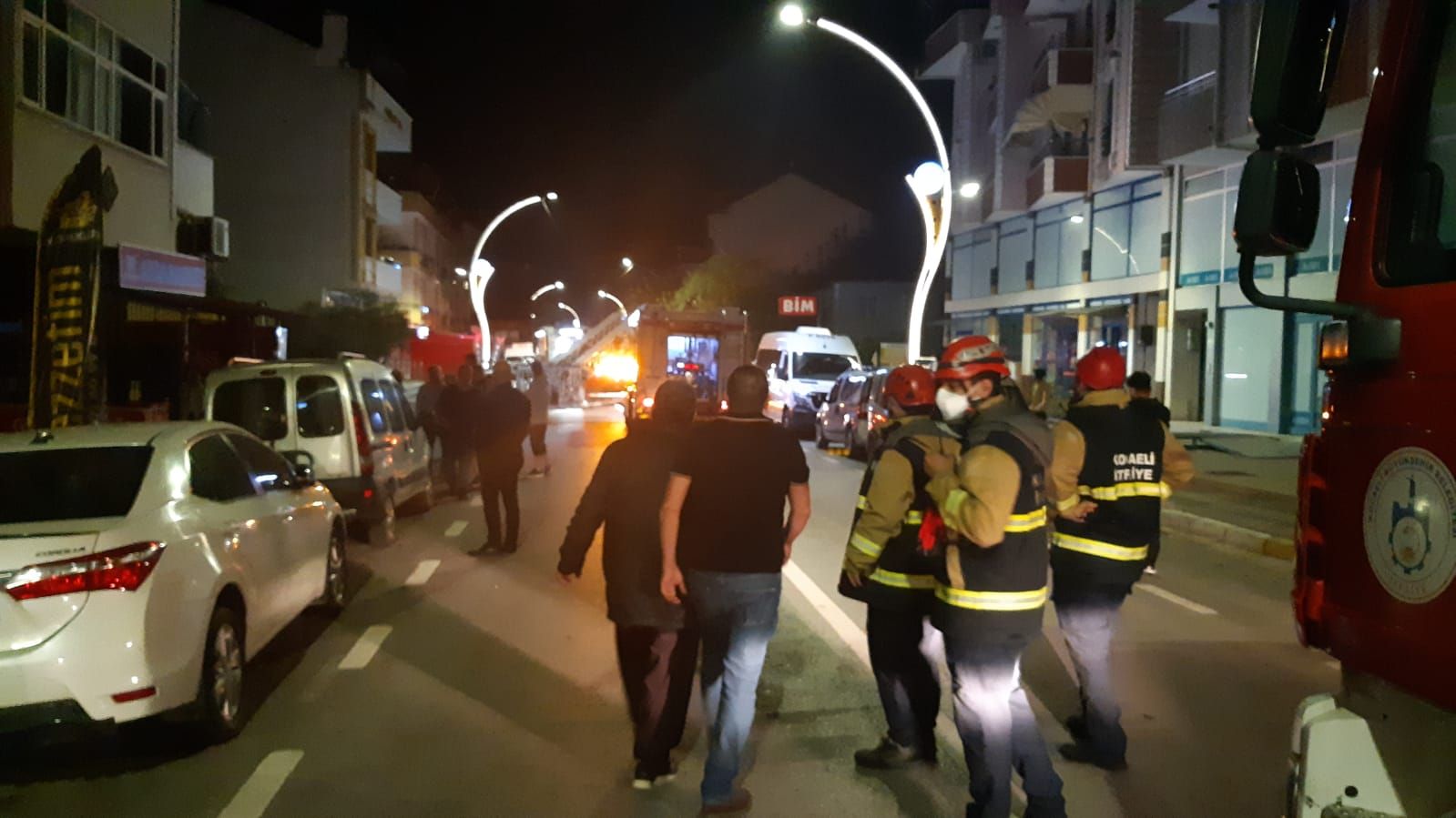 Kimyasal patlama sonrası tedbir amaçlı tahliye