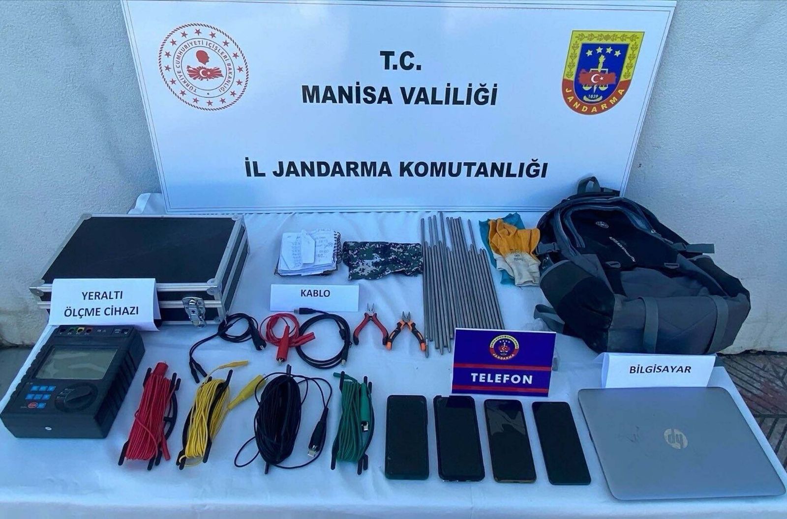 Manisa’da kaçak kazı operasyonu