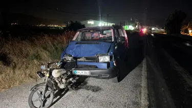 Söke’de minibüs motosiklete çarptı: 3 yaralı
