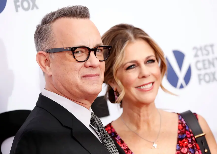 Tom Hanks ve Rita Wilson'a ünlülerden destek 
