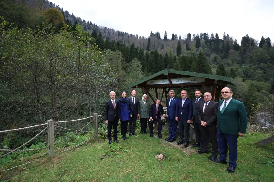 Cumhurbaşkanı Erdoğan, Ayder Yaylası'nda inceleme yaptı 5