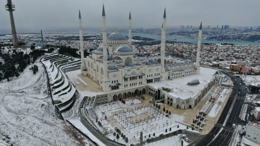İstanbul'dan kar fotoğrafları 7