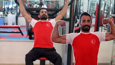 Geçirdiği kaza sonrası hayata küsmedi: Hedefi dünya şampiyonluğu