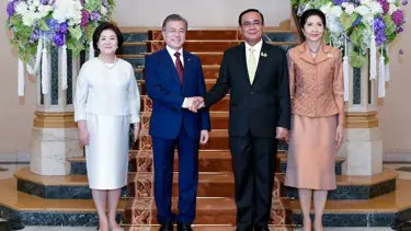 Güney Kore Devlet Başkanı Moon'dan Tayland'a ziyaret