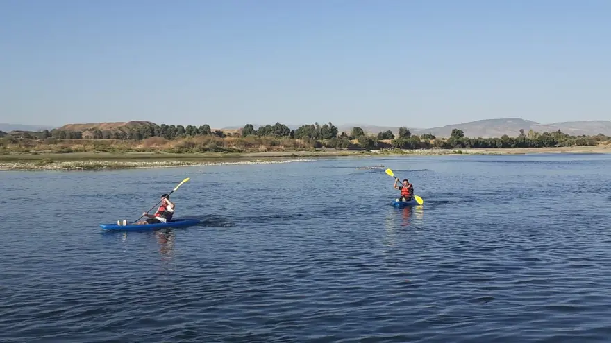 Bingöl, Murat Nehrinde gençlerin kano keyfi 1 Bingöl, Murat Nehrinde gençlerin kano keyfi 1