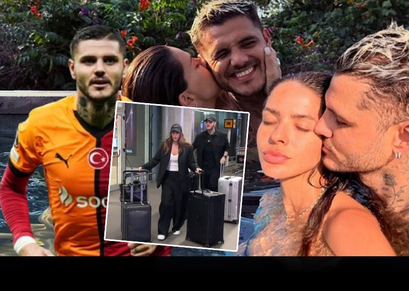 Icardi ile sevgilisi yola çıktı: Rötarlı olarak kampa katılacak